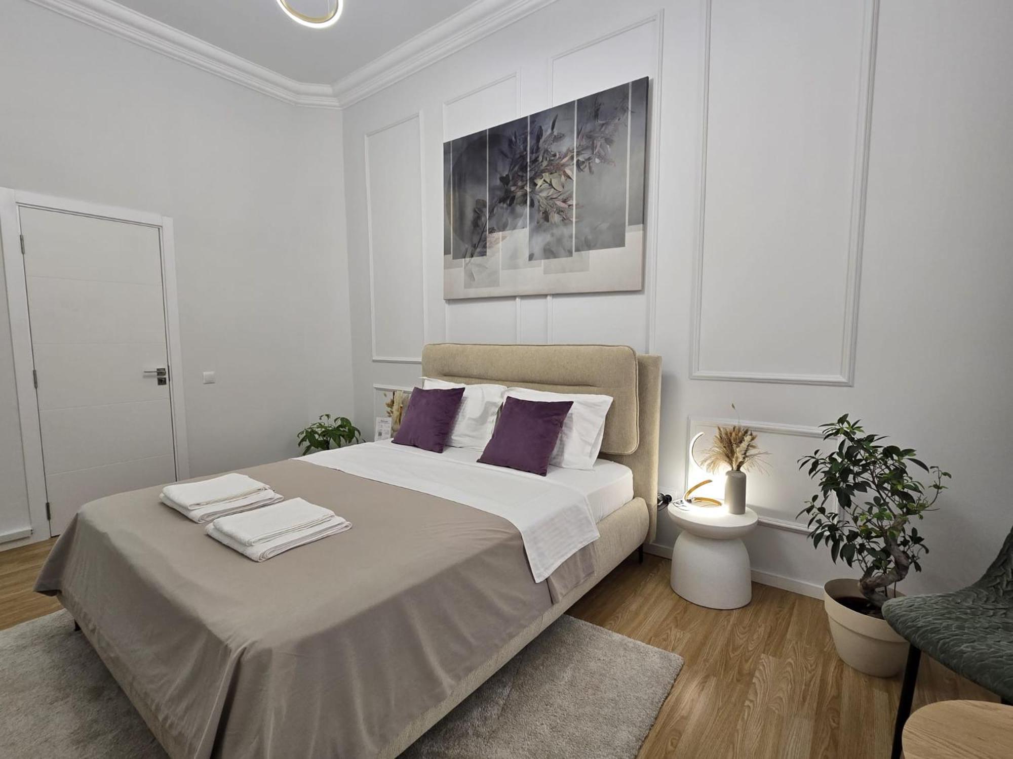 Apartment Zen Luxury 3beds 2bath Parking&garden Bucharest